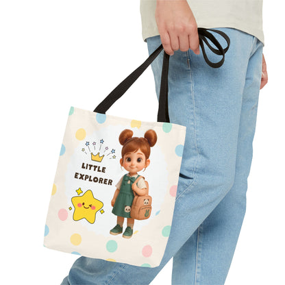 Kids' Tote Bag | Whimsical Little Explorer Adventure Bag
