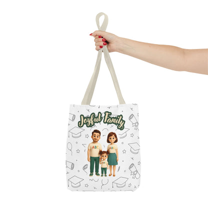 Joyful Family Tote Bag – Stylish, Durable & Customizable Gift