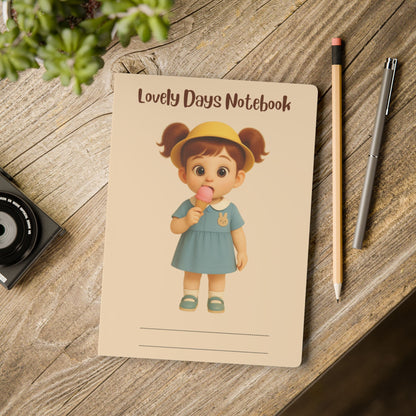 Cute Kids Journal – Adorable Softcover Notebook for Kids, School, Creative Writing, Lovely Days Gift