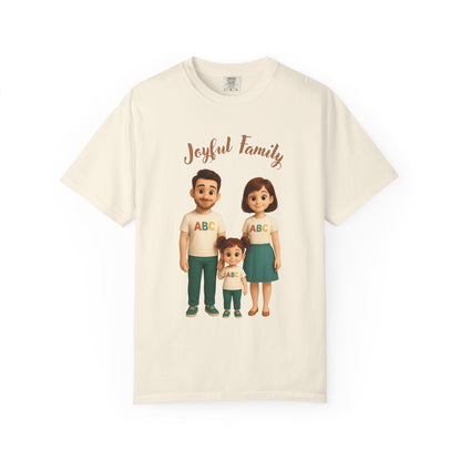 Dad’s Joyful T-Shirt – Men’s Family Matching Tee, Father’s Day Gift