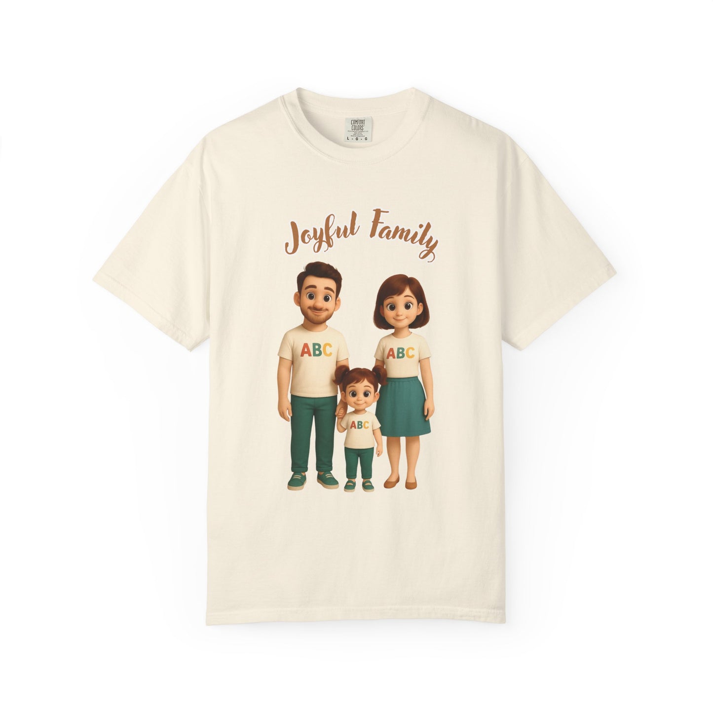 Mom’s Joyful Family Matching T-Shirt – Women’s Casual Tee, Mother’s Day Gift, Family Outfit