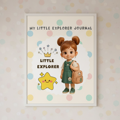 Children's Adventure Poster | Little Explorer